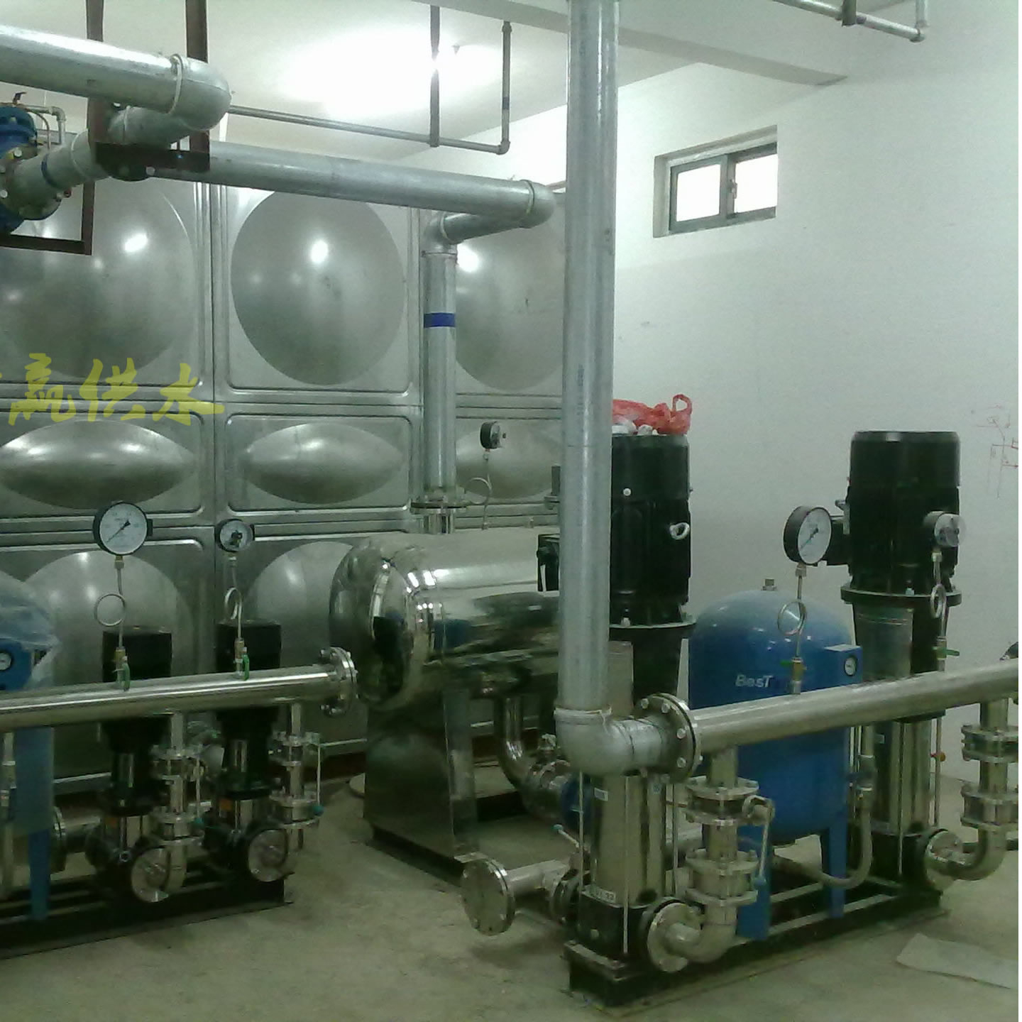 雙泵恒壓供水是高樓二次供水設備實現增壓供水的一種常見方式