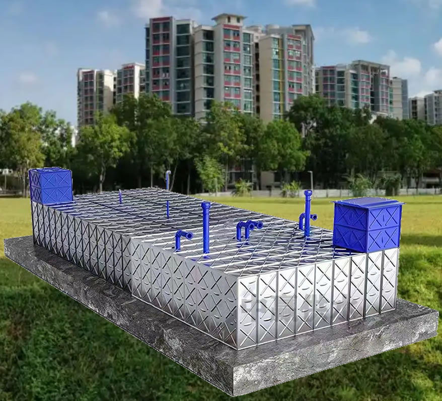 地埋式一體化消防泵站可滿足復雜環境下的消防供水需求