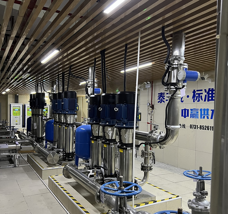 高樓自動供水設備在城鎮生產生活供水中的智能化應用場景